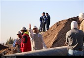 پایان لوله‌گذاری خط انتقال آب خلیج فارس به کرمان