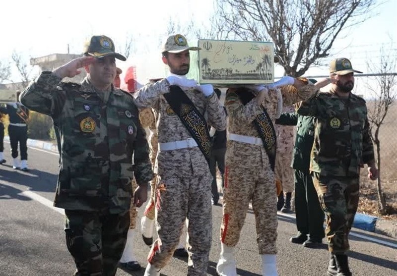 استقبال از 3 شهید گمنام در اردبیل