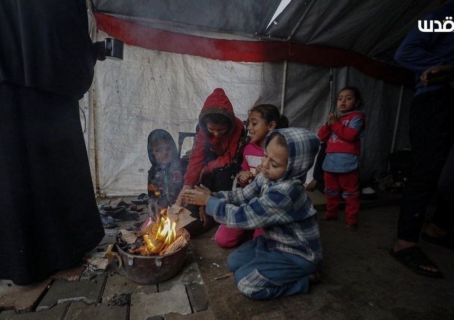 نوار غزه , کشور فلسطین , باران , مناطق دریایی , آوارگان , المخیمات الفلسطینیة , سیل , سیل زده ,