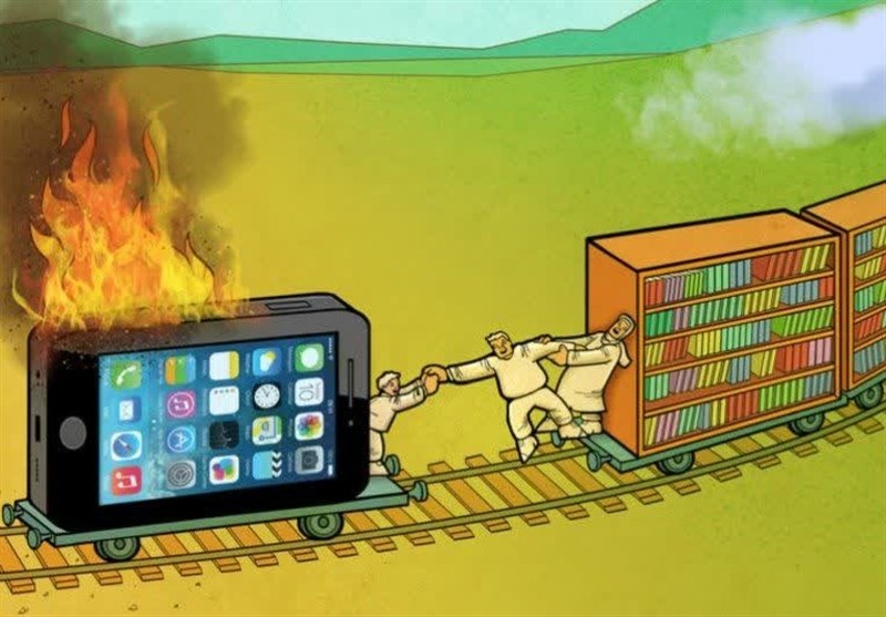 دارایی‌های خاک‌خورده کتابخانه‌های همدان در انتظار احیا/سلطه بی‌رقیب تلفن همراه بر قلمرو کتاب