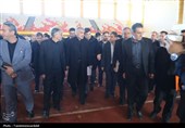 وزیر ورزش و جوانان برای بررسی مجموعه ورزشی علی‌دایی وارد اردبیل شد