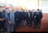 وزیر ورزش و جوانان برای بررسی مجموعه ورزشی علی‌دایی وارد اردبیل شد