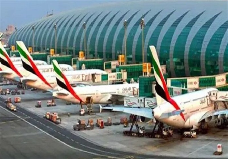 فرود پروازهای دبی در فرودگاه کیش به دلیل شرایط نامناسب جوی امارات