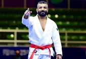 اکبرپور: پیرترین ورزشکاران کاروان ایران بودم/ خدا را شکر دست خالی برنمی‌گردم