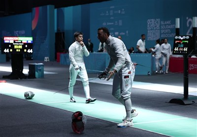 بازی‌های کشورهای اسلامی| مدال برنز پرحرف و حدیث برای تیم سابر شمشیربازی + عکس