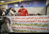 استقبال از قهرمان المپیک ناشنوایان در کرمانشاه