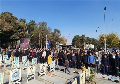 اقامه نماز باران در اصفهان