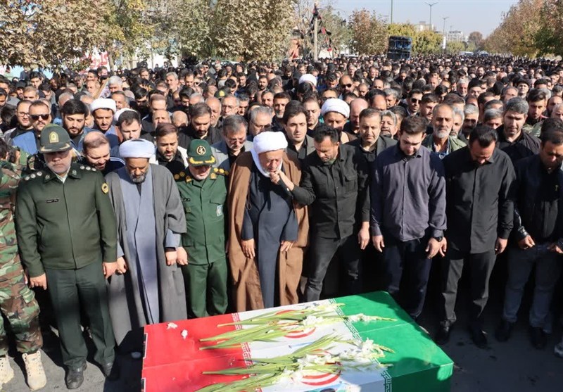 تشییع باشکوه شهیدان چراغی و شربتی در شهریار برگزار شد+تصویر