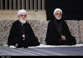 اولین شب مراسم عزاداری شهادت حضرت زهرا(س) با حضور رهبر انقلاب