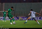 دیدار تیمهای فوتبال شمس آذر قزوین و نیروی زمینی تهران
