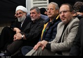 اللیلة الأولى من مراسم العزاء بذکرى استشهاد السیدة الزهراء (س) بحضور الإمام الخامنئی