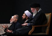اللیلة الأولى من مراسم العزاء بذکرى استشهاد السیدة الزهراء (س) بحضور الإمام الخامنئی