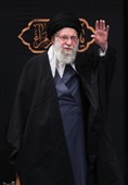 اللیلة الأولى من مراسم العزاء بذکرى استشهاد السیدة الزهراء (س) بحضور الإمام الخامنئی