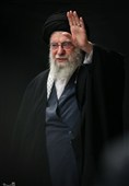 اللیلة الأولى من مراسم العزاء بذکرى استشهاد السیدة الزهراء (س) بحضور الإمام الخامنئی