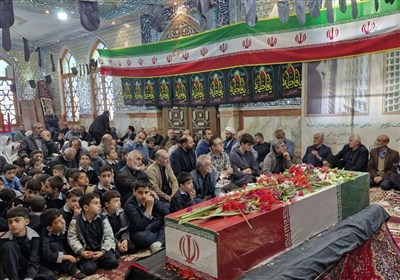 وداع باشکوه مردم کلاچای با پیکر مطهر شهید گمنام در جوار امامزادگان ماچیان