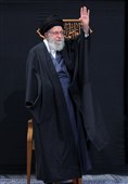 دومین شب مراسم عزاداری شهادت حضرت زهرا(س) با حضور رهبر انقلاب