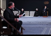 اللیلة الثانیة من مراسم العزاء فی ذکرى استشهاد السیدة الزهراء (ع) بحضور الامام الخامنئی