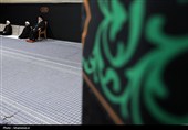 دومین شب مراسم عزاداری شهادت حضرت زهرا(س) با حضور رهبر انقلاب