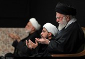 دومین شب مراسم عزاداری شهادت حضرت زهرا(س) با حضور رهبر انقلاب