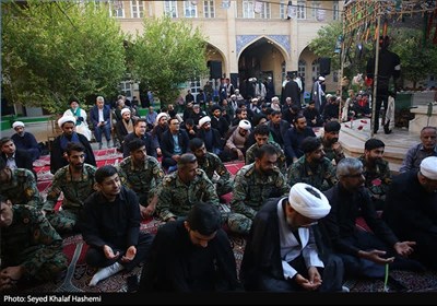 برگزاری مراسم عزاداری شهادت حضرت فاطمه زهرا(س) در بوشهر