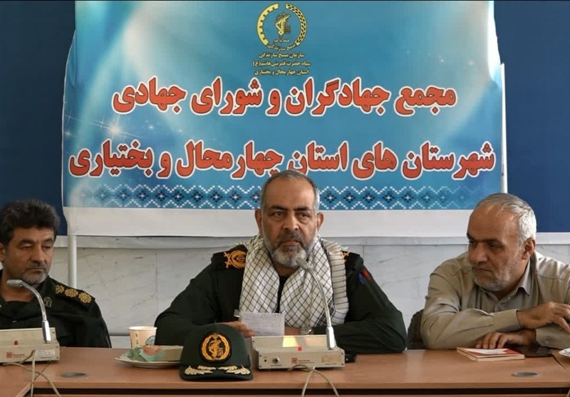 فعالیت بیش از 1000گروه جهادی بسیجی در چهارمحال و بختیاری