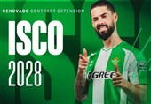 ایسکو تا 2028 با رئال بتیس تمدید کرد