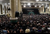 مراسم العزاء بذکرى استشهاد السیدة الزهراء (س) فی حسینیة الإمام الخمینی (رض)