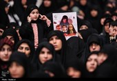مراسم العزاء بذکرى استشهاد السیدة الزهراء (س) فی حسینیة الإمام الخمینی (رض)