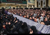 مراسم العزاء بذکرى استشهاد السیدة الزهراء (س) فی حسینیة الإمام الخمینی (رض)