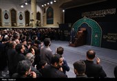 مراسم العزاء بذکرى استشهاد السیدة الزهراء (س) فی حسینیة الإمام الخمینی (رض)