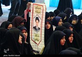 اجتماع هزارنفری دختران فاطمی در کرمان؛ میعادگاهی با عطر شهادت