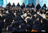اجتماع هزارنفری دختران فاطمی در کرمان؛ میعادگاهی با عطر شهادت