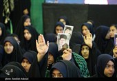 اجتماع هزارنفری دختران فاطمی در کرمان؛ میعادگاهی با عطر شهادت