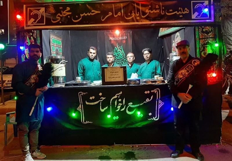 همدلی در سکوت؛ ناشنوایان اراکی میزبان عزاداران فاطمی شدند+فیلم