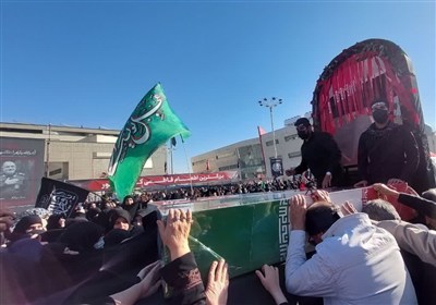 تشییع پیکر 13 آلاله پرپر؛ مشهد، امروز غرق در حماسه فاطمی