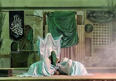 نمایش مذهبی «بانوی بهشتی» در کلاچای گیلان