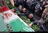 مراسم  تشییع پیکر 100 شهید دوران دفاع مقدس - تهران