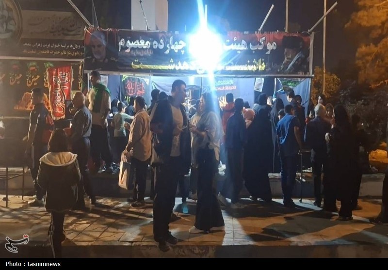 کهگیلویه و بویراحمد یکپارچه عزادار بانوی اسلام+فیلم