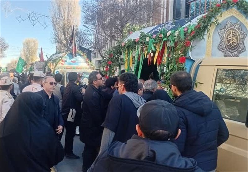 اردبیل در سوگ شهدای گمنام/ بار دیگر عطر شهادت دیار سبلان را فرا گرفت