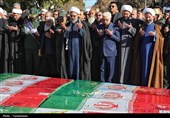 تشییع باشکوه پیکر شهدای گمنام در بجنورد/ بدرقه‌ پرشور 8 فرزند فداکار ایران+عکس