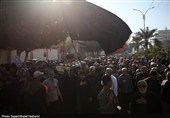 تشییع پیکر‌های پاک شهدای گمنام در بوشهر