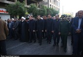 تشییع پیکر‌های پاک شهدای گمنام در بوشهر