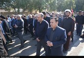 تشییع پیکر‌های پاک شهدای گمنام در بوشهر