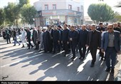 تشییع پیکر‌های پاک شهدای گمنام در بوشهر