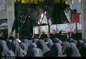 تشییع پیکر مطهر هفت شهید گمنام دوران دفاع مقدس در کرمانشاه