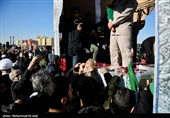تشییع پیکر مطهر 7 شهید گمنام در قم