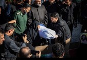 تشییع باشکوه آلاله‌های فاطمی در گلستان