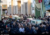 تشییع باشکوه آلاه‌های فازمی در گلستان