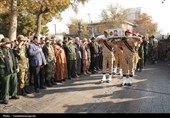 تشییع 9 شهید قاطمی در قزوین