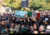 تشییع پیکر شهدای گمنام در تبریز؛ روایت صلابت و اشک